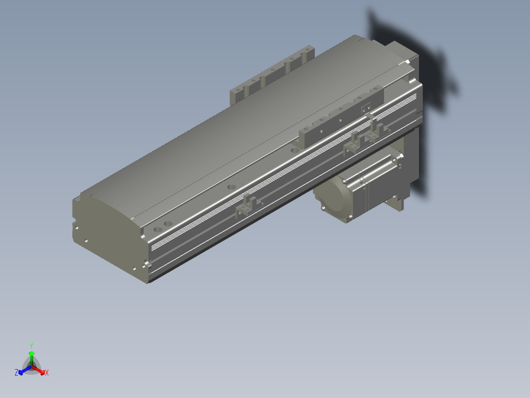 MT120BS-L200 直线模组 滑台模型.MT120BS.L10.200.BM.M40B.C4.3D