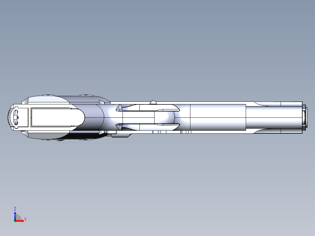 1035M4半自动手枪CATIAV5R21设计