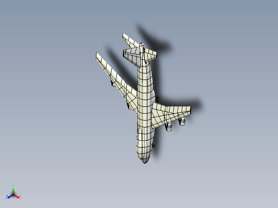 RC Boeing 747航模飞机