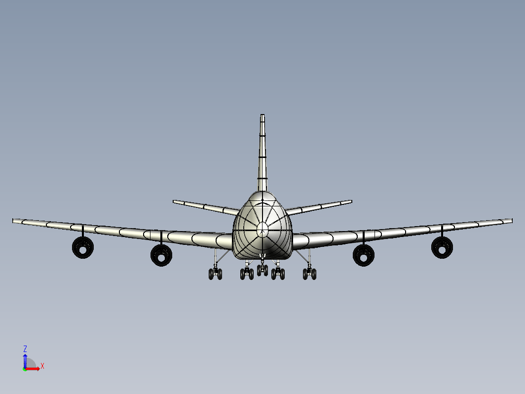 RC Boeing 747航模飞机