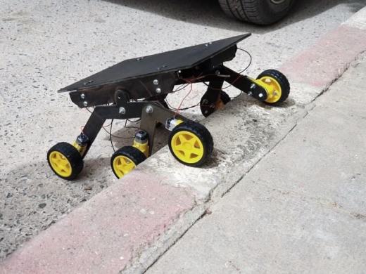 Rocker-Bogie mechanism (Mars Rover)摇臂转向火星车缩略图