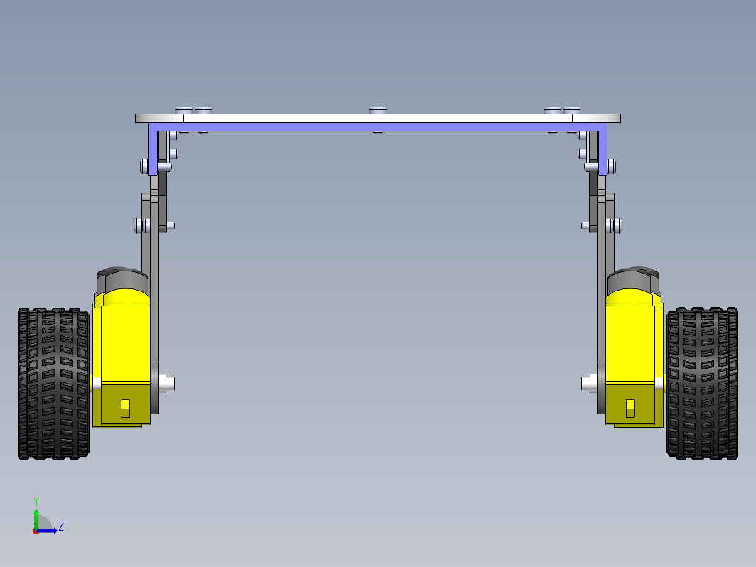 Rocker-Bogie mechanism (Mars Rover)摇臂转向火星车