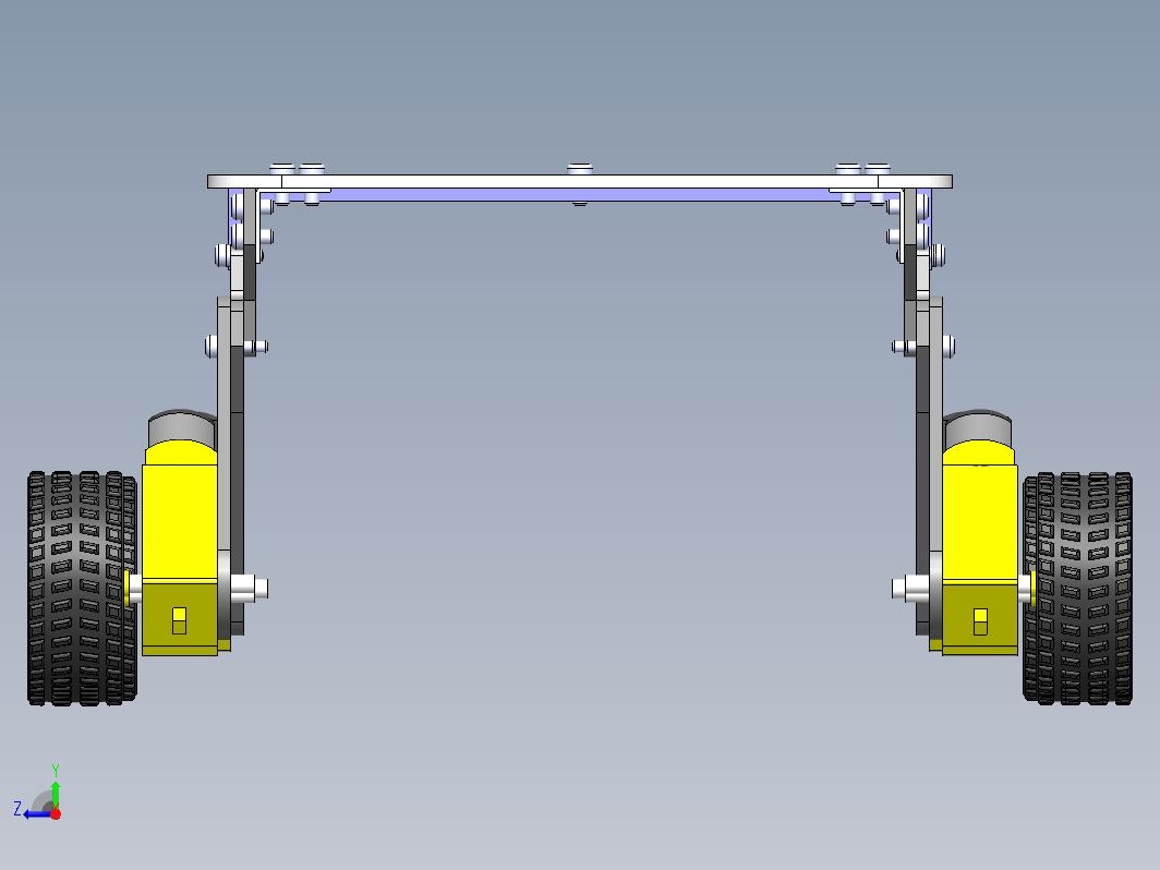 Rocker-Bogie mechanism (Mars Rover)摇臂转向火星车