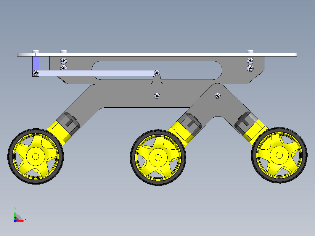 Rocker-Bogie mechanism (Mars Rover)摇臂转向火星车