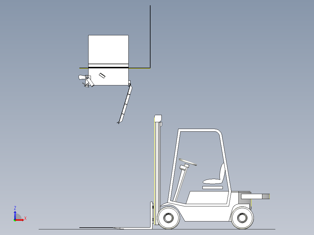 垃圾箱（可用叉车提升）