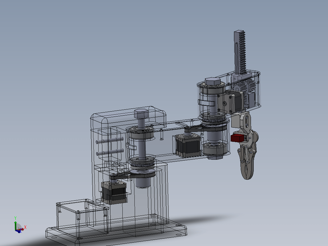 机械臂结构 scara-robot