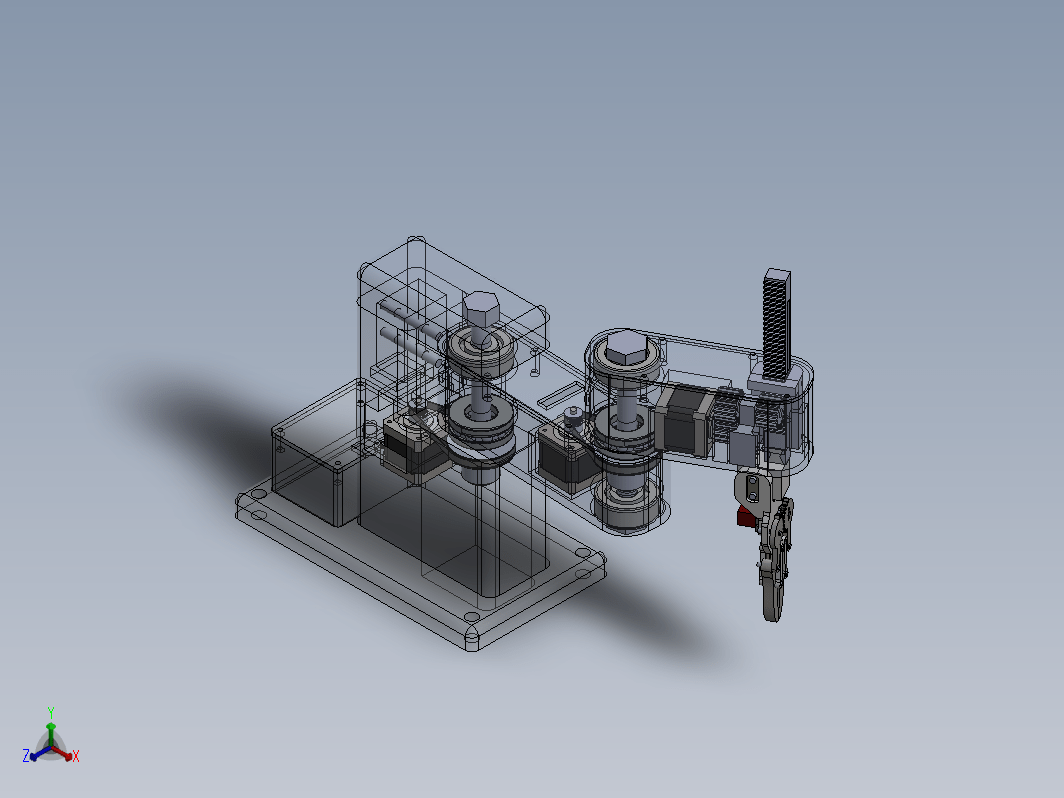 机械臂结构 scara-robot