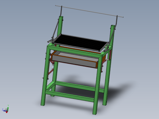 旋转烧烤架 Rotating BBQ Grill