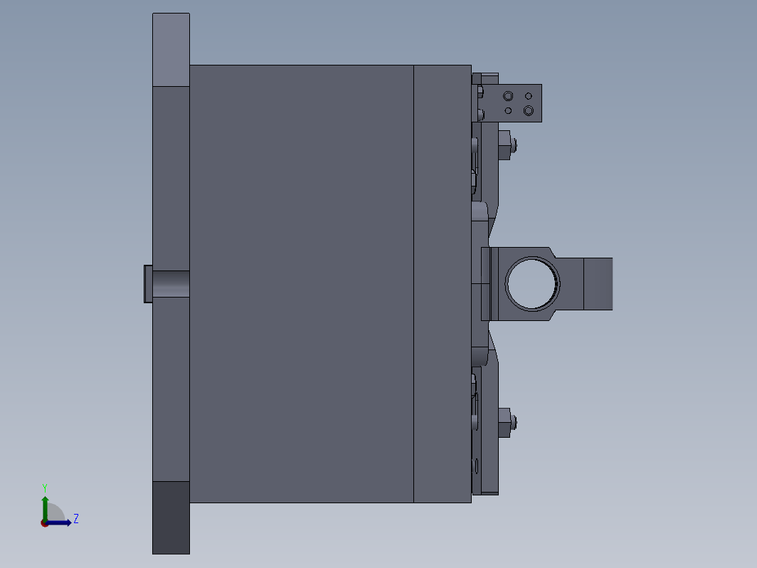 汽车左转向节的加工工艺规程及夹具设计三维SW2010带参+CAD+说明书