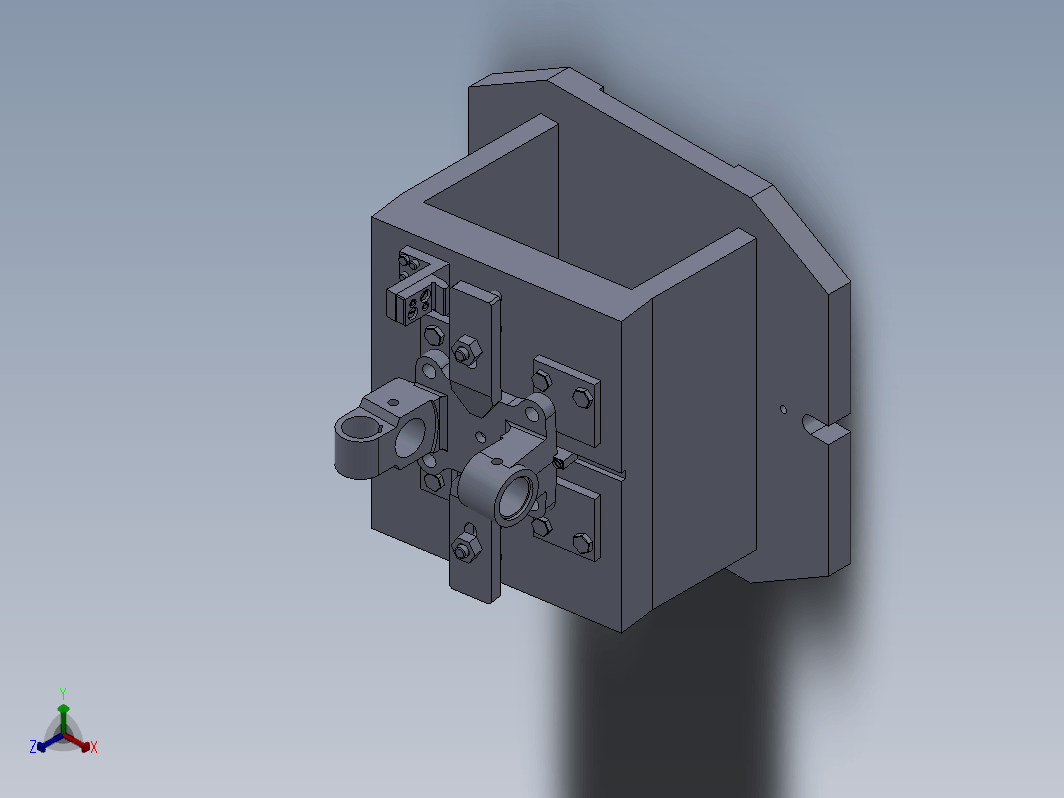 汽车左转向节的加工工艺规程及夹具设计三维SW2010带参+CAD+说明书