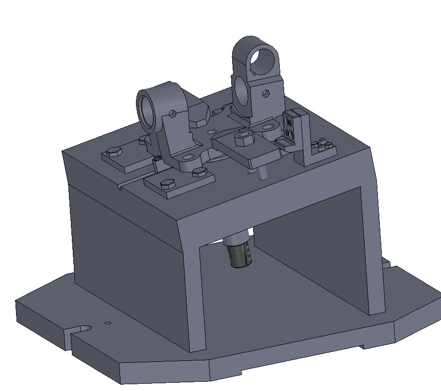 汽车左转向节的加工工艺规程及夹具设计三维SW2010带参+CAD+说明书