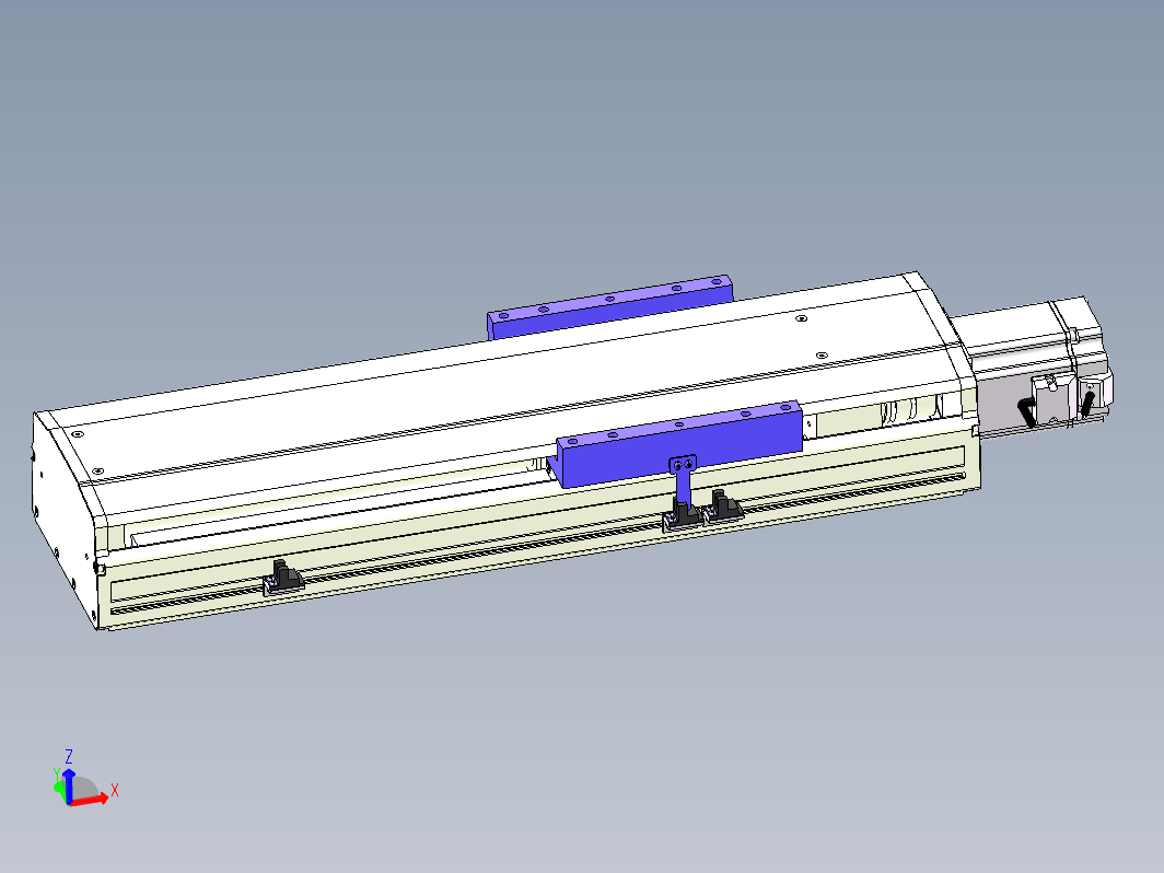 XJ175BS-L300 单轴丝杆滑台 电动线性模组XJ175BS-L300-R3-P750W