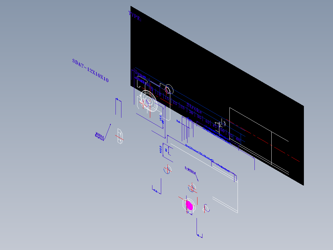 SDA气缸 83-SDAT-12-BZN