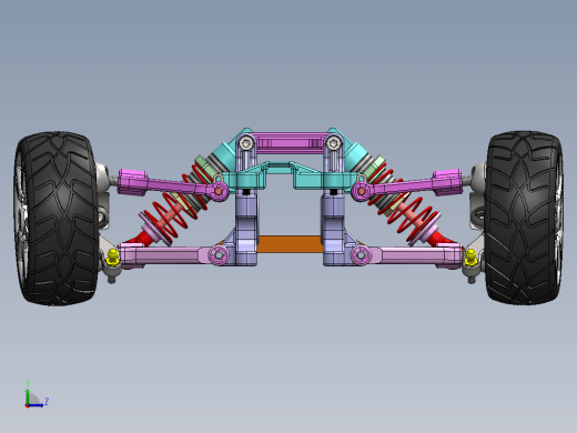 双横臂悬结构 automobile-suspension缩略图