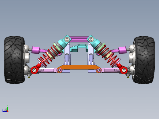 双横臂悬结构 automobile-suspension缩略图