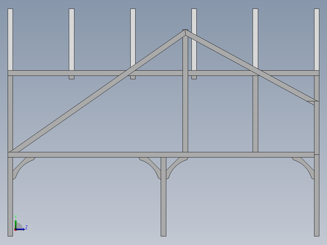 Timber小木屋框架结构