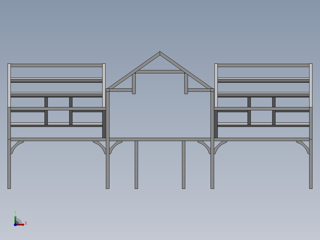 Timber小木屋框架结构