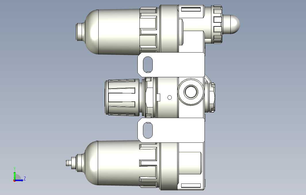 气源处理元件三点式组合3D-AC-150-A系列