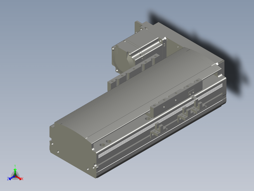 MT120BS-L100 直线模组 滑台 数控平台模型.MT120BS.L10.100.BL.M40B.C4.3D