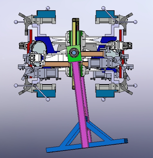 汽车排气管焊接工装