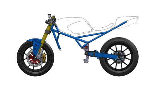 Suzuki Goose 350摩托车后悬架连杆缩略图