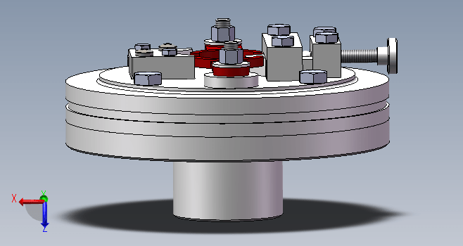 拨叉零件工艺及车夹具（多件装夹车床夹具）三维SW2013带参+CAD+说明