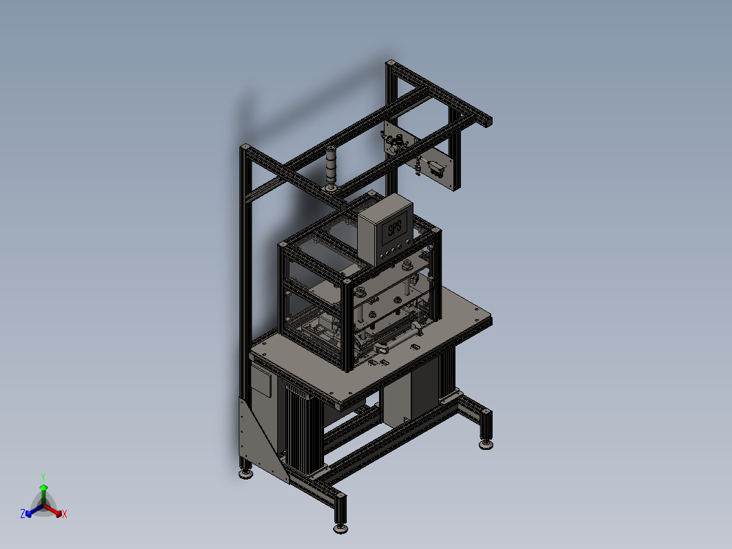 汽车内饰件压装工作站