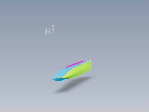 游艇3D设计图纸(Rhino建模)缩略图