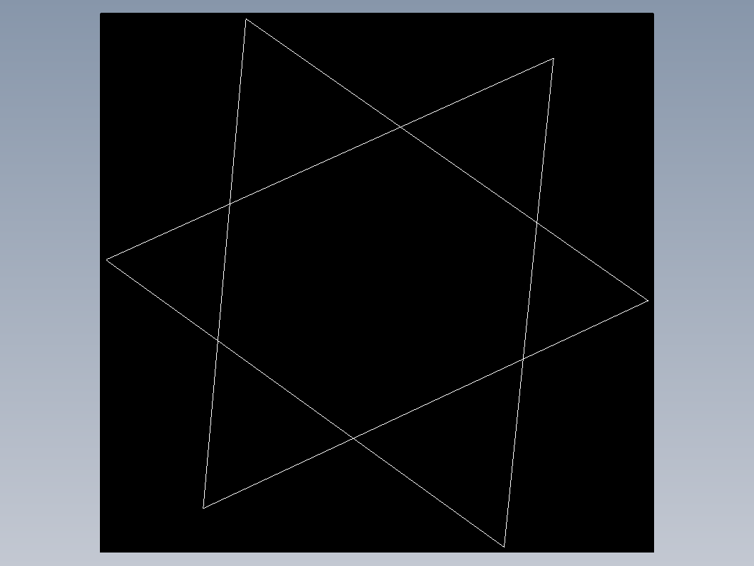 电气符号  双三角连接的六相绕组