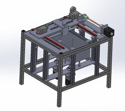 3D打印机设计三维SW2015带参+CAD+说明书