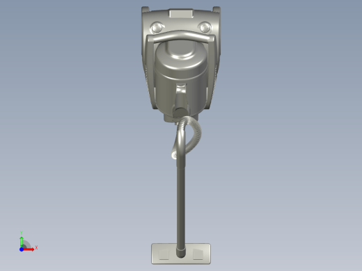 水过滤真空吸尘机造型设计三维Step+CAD+说明书缩略图