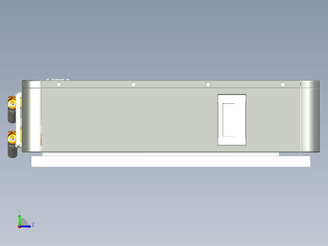 壁挂5度电储能产品三维Step无参