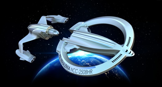 NCC-2508HR 二款宇宙飞行器