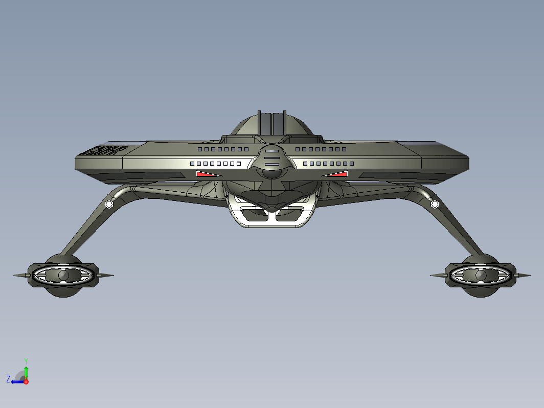 NCC-2508HR 二款宇宙飞行器