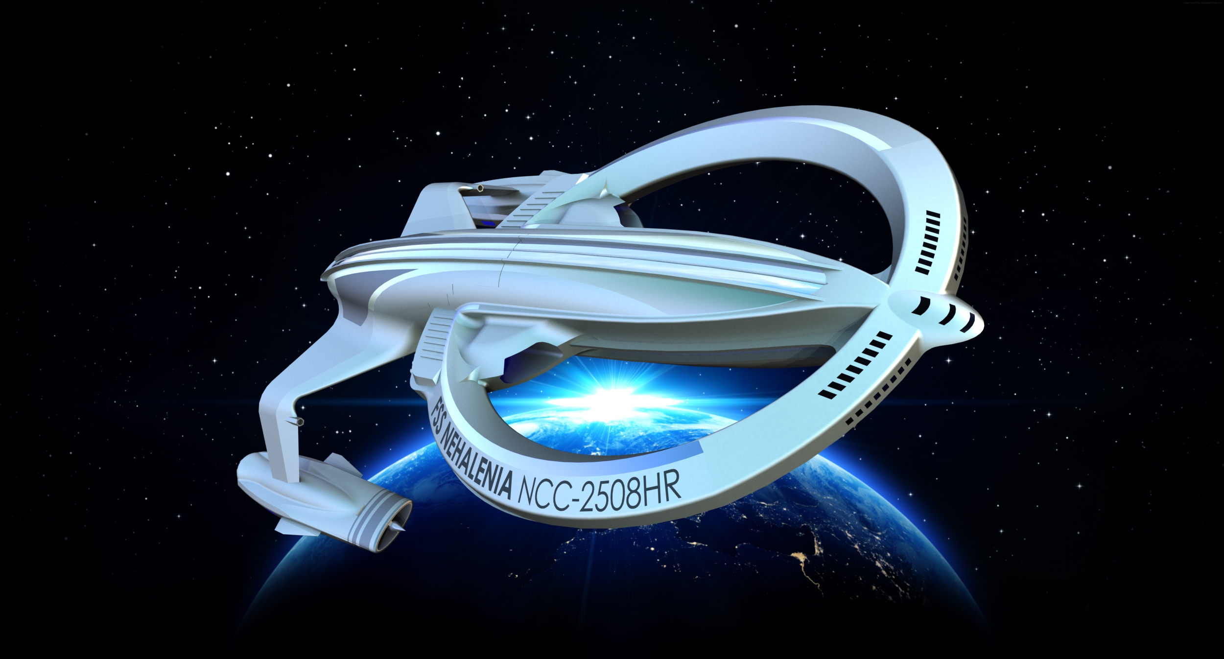 NCC-2508HR 二款宇宙飞行器