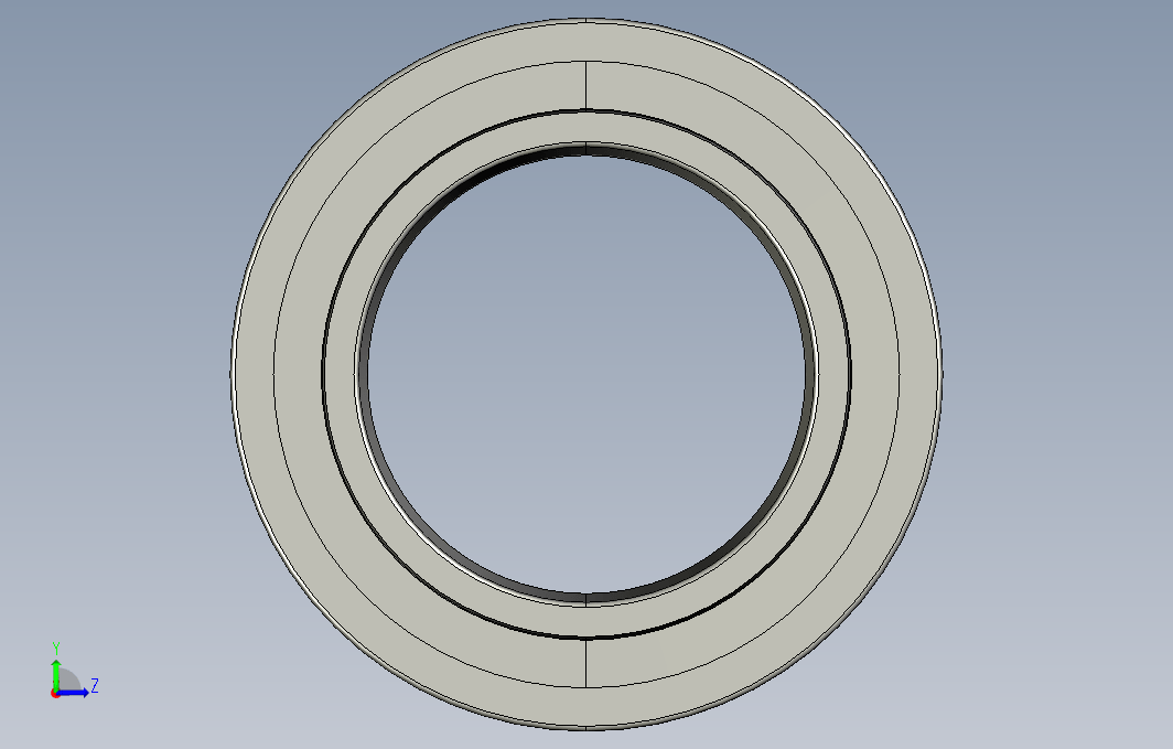 SKF1-12圆锥孔调心滚子轴承3D模型