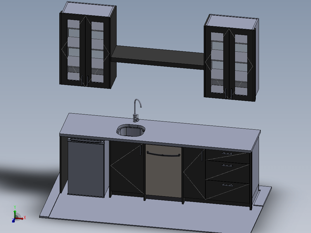 OFFICE KITCHEN厨房简易结构