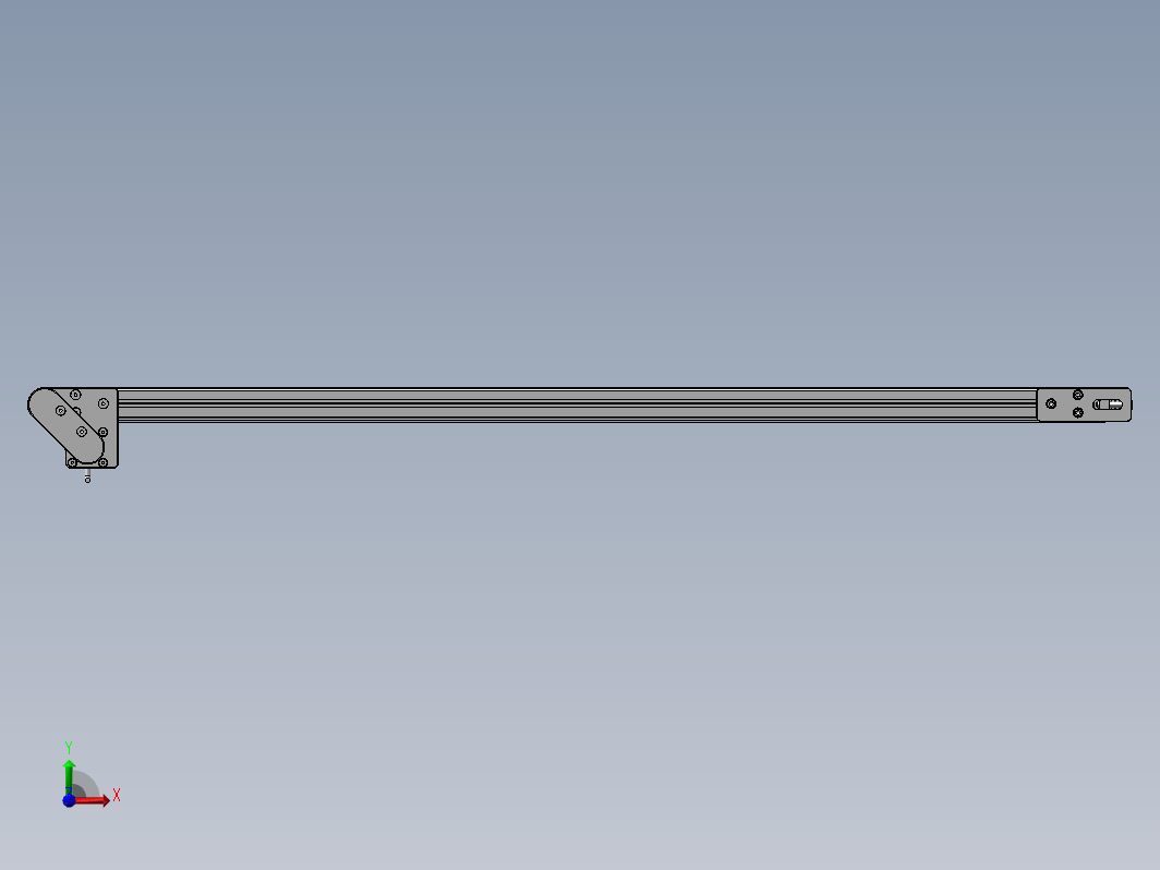 1米X0.05米皮带输送机构