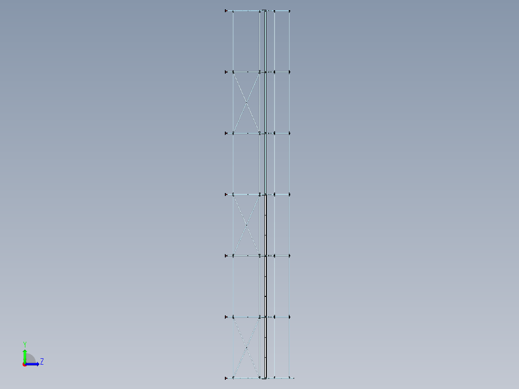 脚手架简易结构