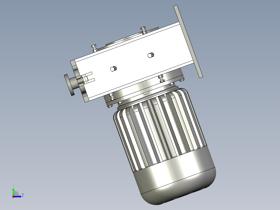 Q034直联式抛丸器11KW