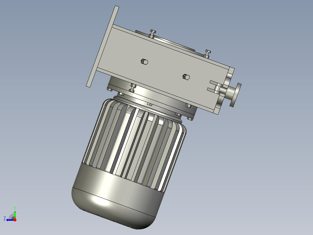 Q034直联式抛丸器11KW