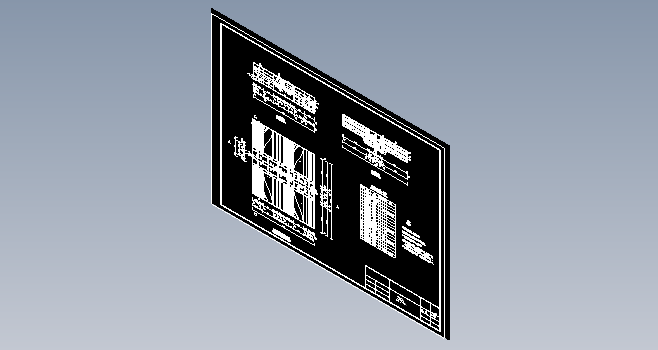 普通快滤池大样图