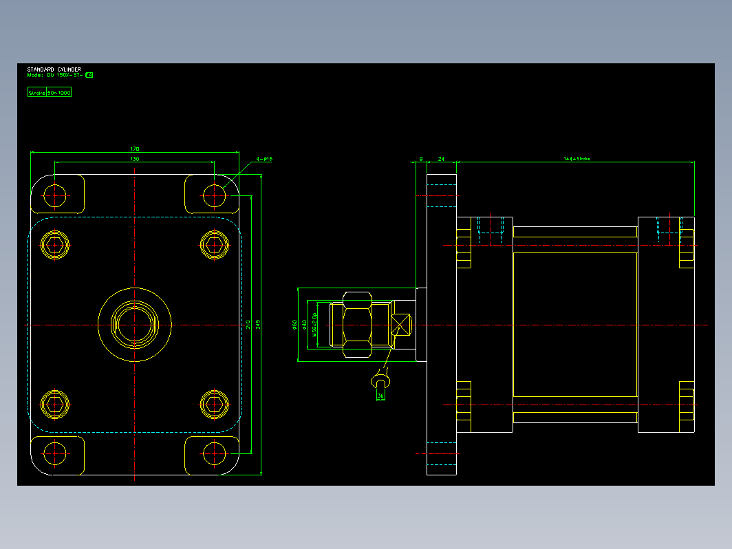 气缸 150FA