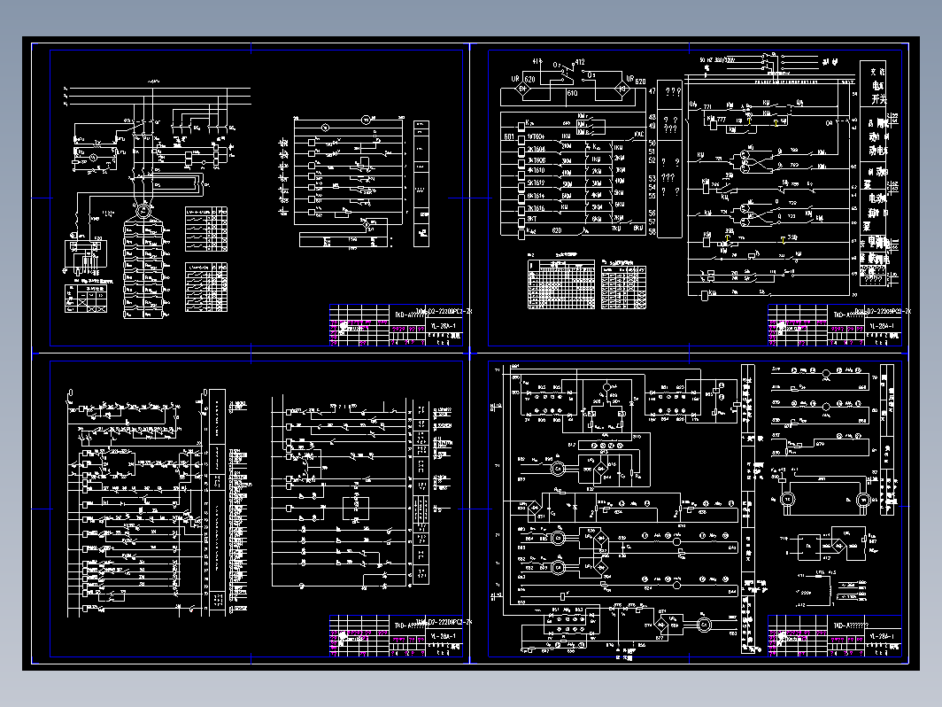 TKD-A型提升机电控系统