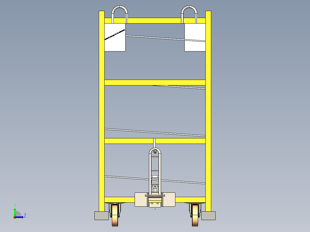 TROLLEY手推车小推车结构