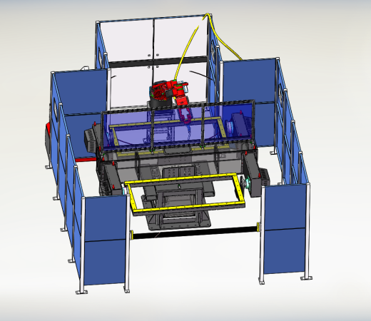 带六轴机器人三轴焊接平台 Three-axis welding platform缩略图