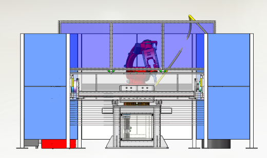 带六轴机器人三轴焊接平台 Three-axis welding platform缩略图