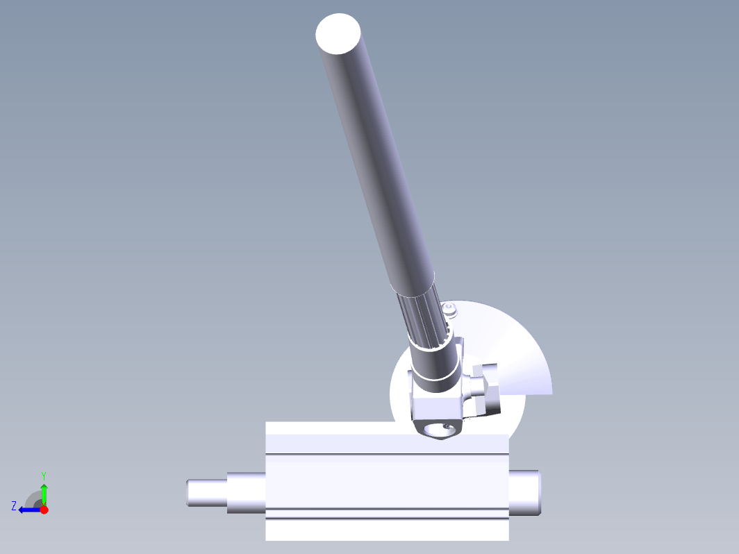 循环球式转向器 catia模型