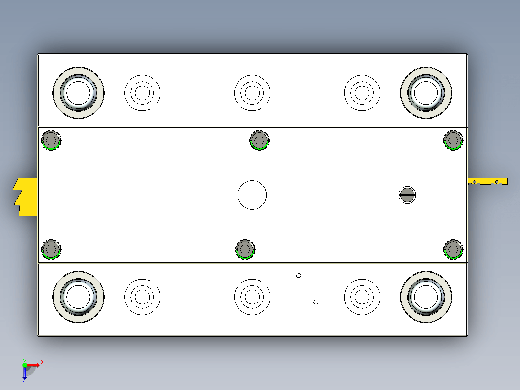 接触10a的渐进型模具