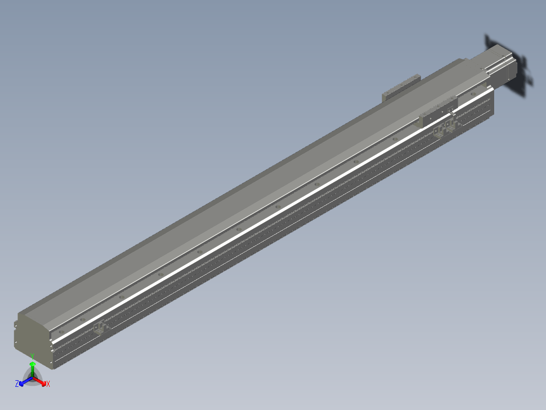 MT100BS-L900 线性模组 直线滑台模型.MT100BS.L10.900.BC.M20B.C4.3D